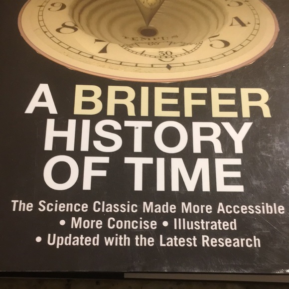 A Briefer History Of Time By Stephen Hawking w/ Leonard Mlodinow Hardcover Book - Picture 2 of 10